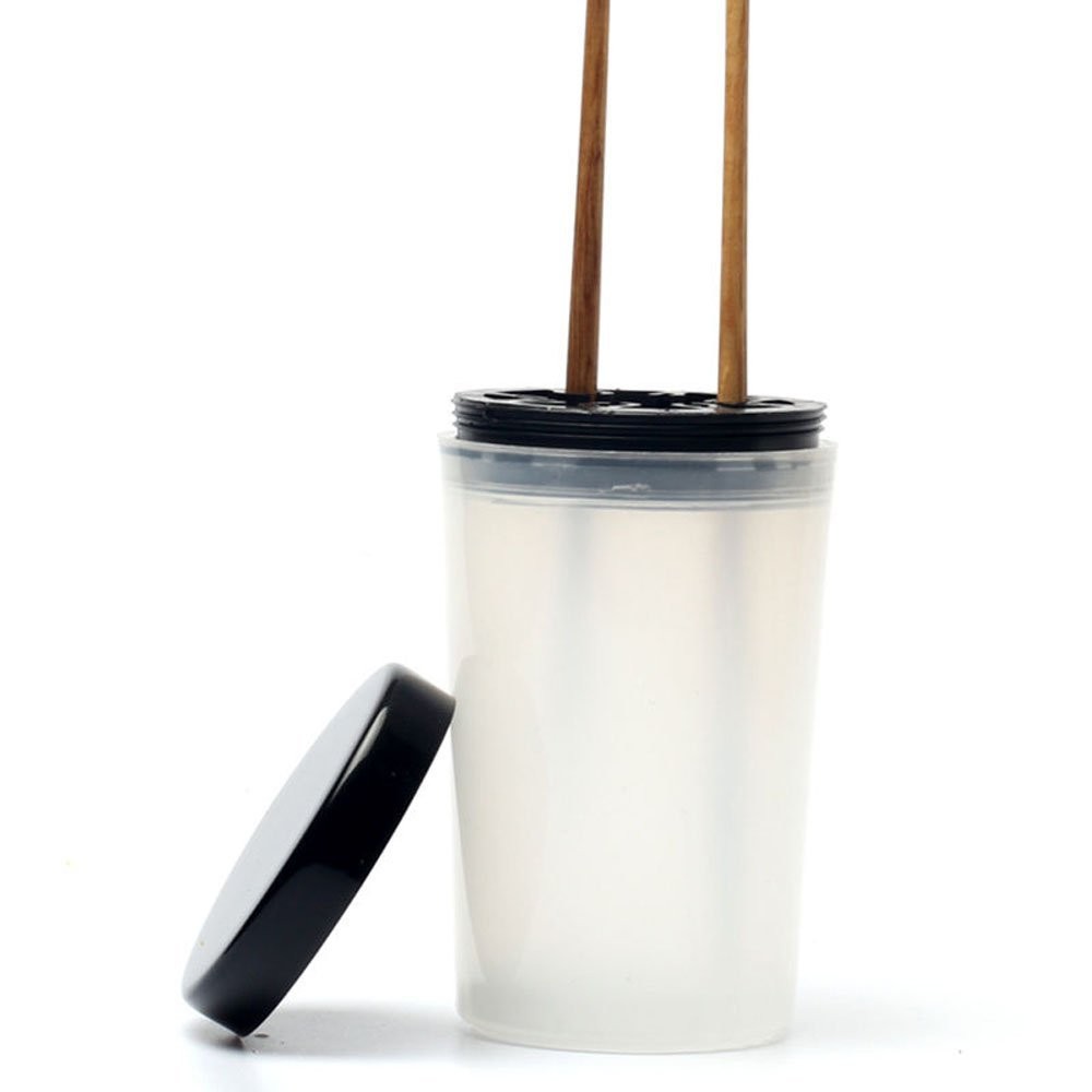 yueton Nail Art Brushes Holder Remover Cup Immersion 1 Count (Pack of 1)