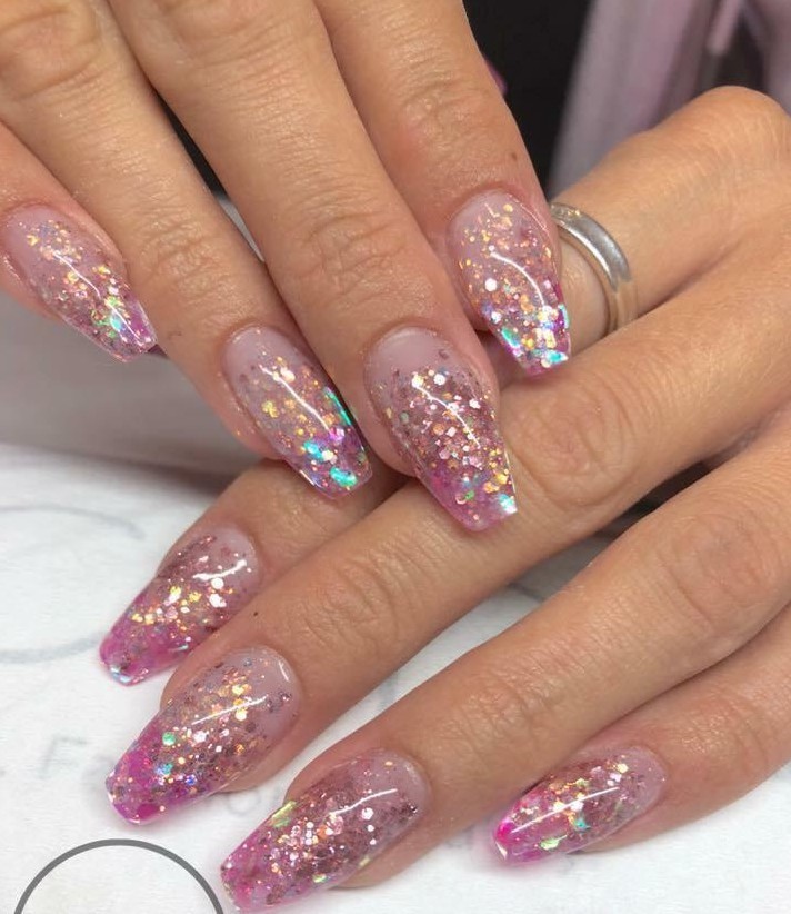 CHUNKY GLITTER MIXED HOLOGRAPHIC MIX Face Body Cosmetic Sequins Sparkly Nail Art