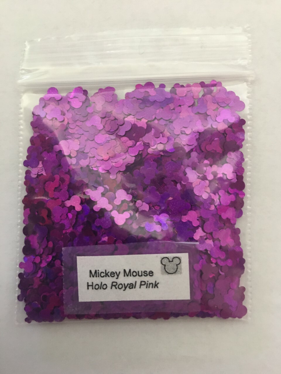 Holo MICKEY MOUSE Glitter-U Pick Color-Nail Art Face Crafts DIY-US