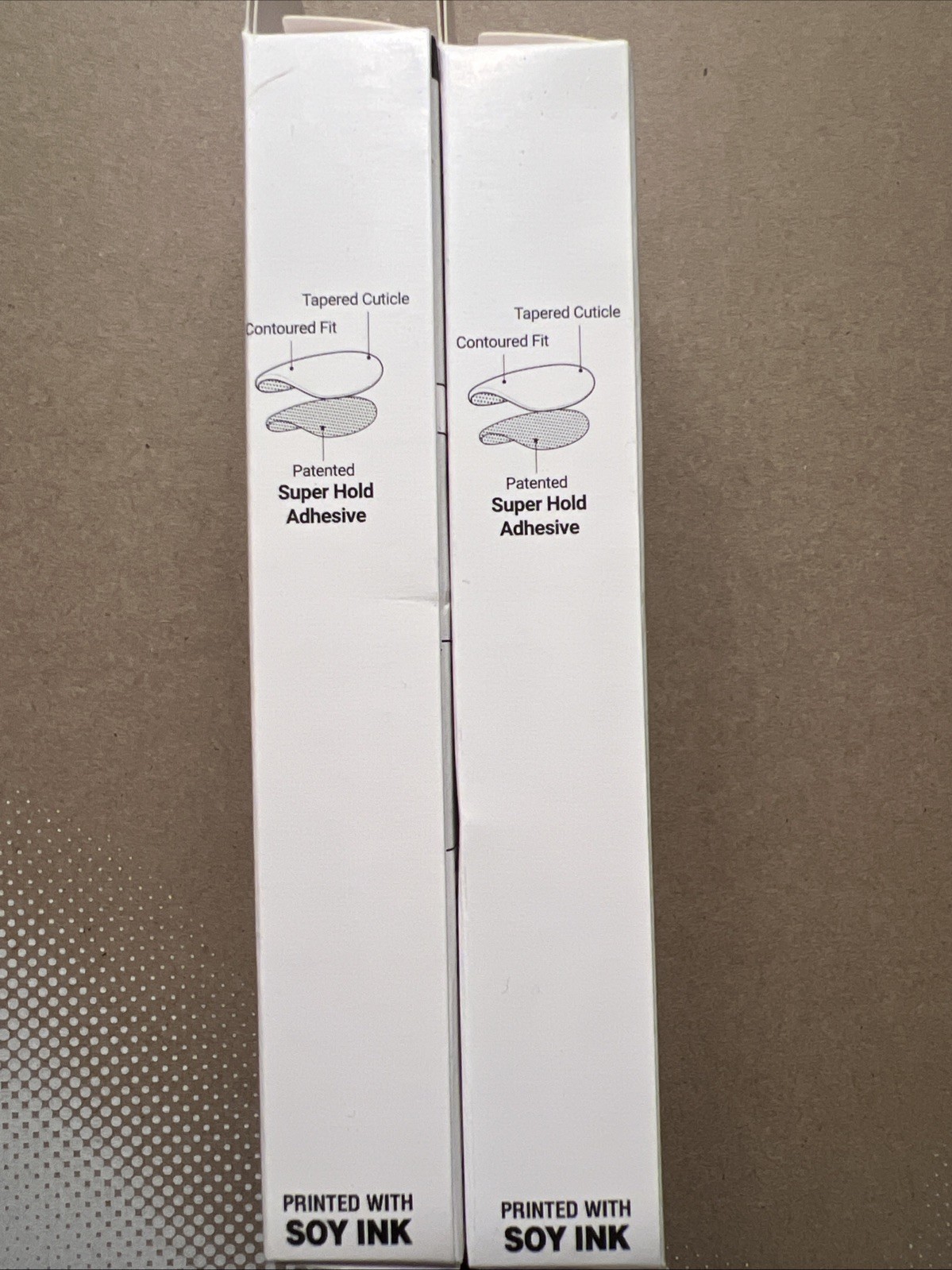 2PK~ Kiss Press-On Manicure Nails “BRB“~Medium~ French Manicure ~No Glue~