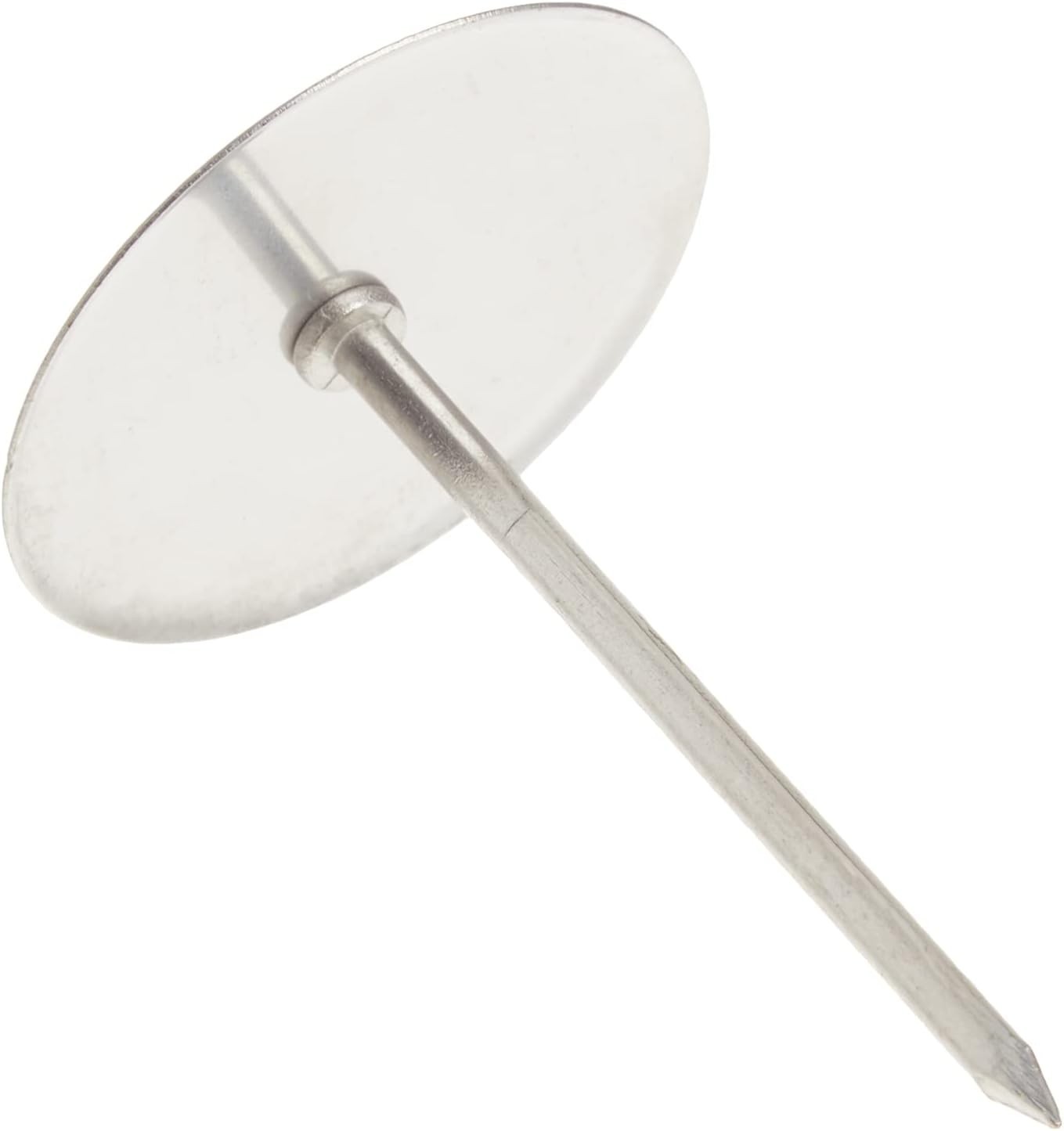 Professional-Grade 1.5-Inch Flower Nail – Precision Icing Tool in Silver