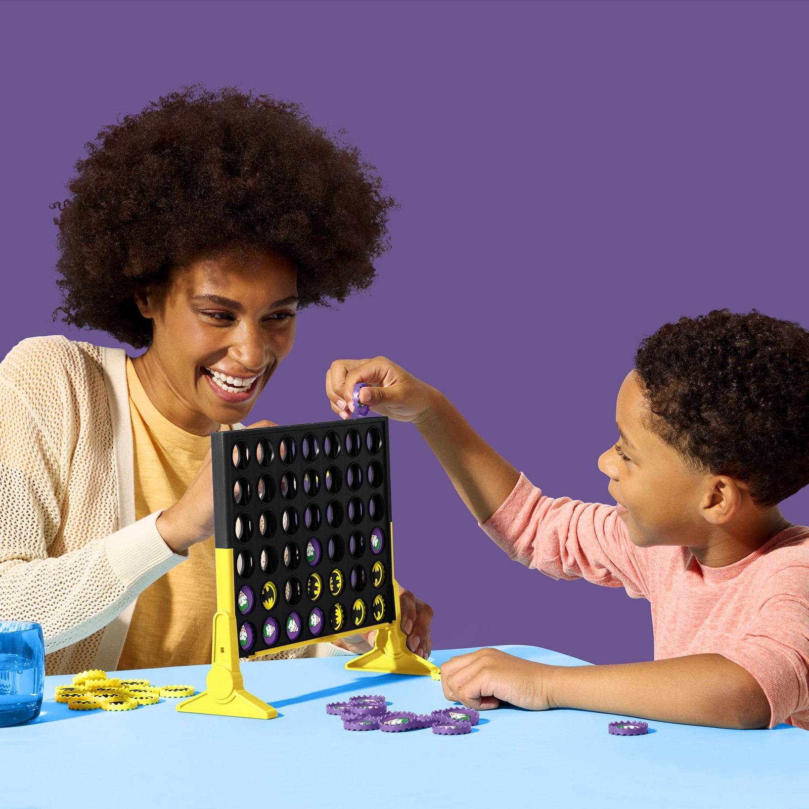 Connect 4 Batman Game | Batman-Themed 4 in a Row | Small, Not Applicable