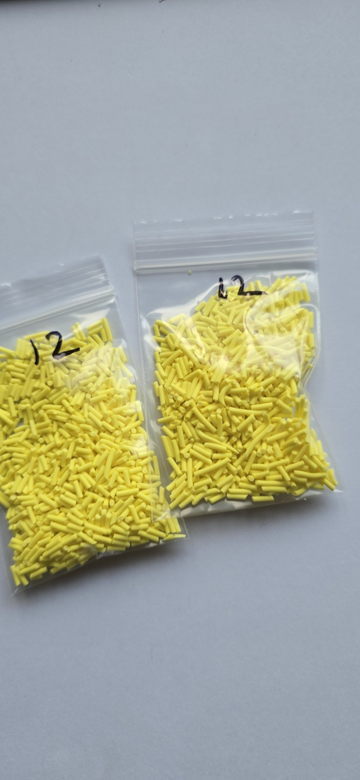 12g bag Yellow Sprinkles clay for crafts resin art card makin