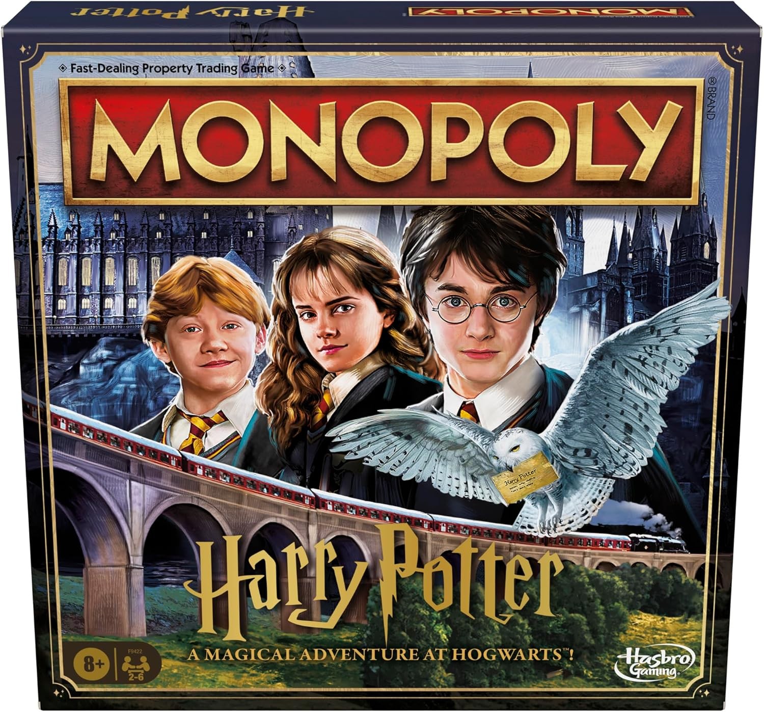 Hasbro Gaming Monopoly Harry Potter Edition Board Game | A Magical Adventure…