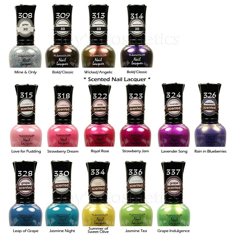 54 KLEANCOLOR Nail Lacquer (polish) ” Pick Your 54 Color” *Joy’s cosmetics*