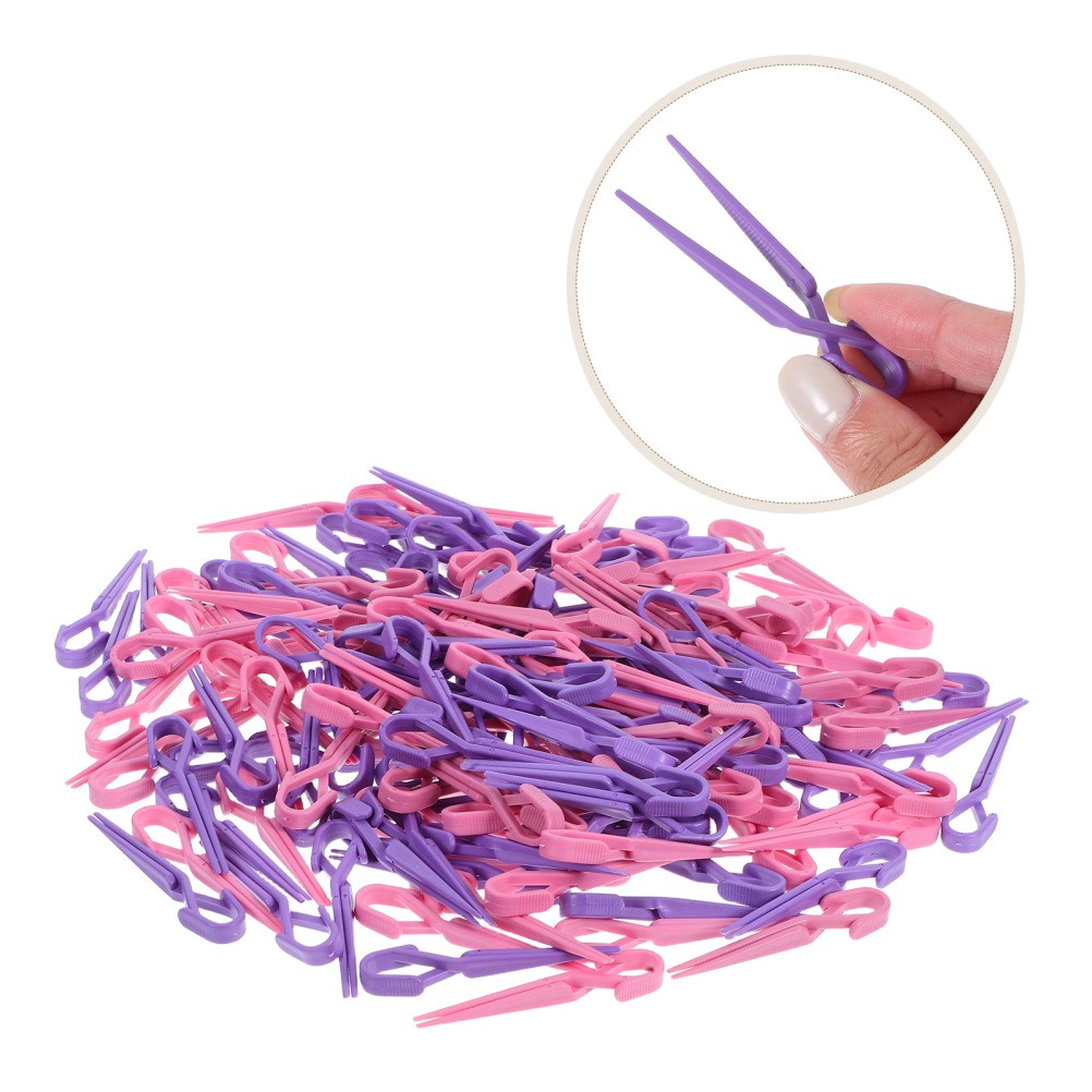 160 Pcs Nail Extension Clamps for Gel Nails Finger Builder Tips Clip