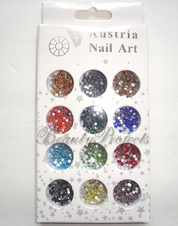 (1440)pcs Nail Art Rhinestones for acrylic, gel nails, decoration & designs NEW