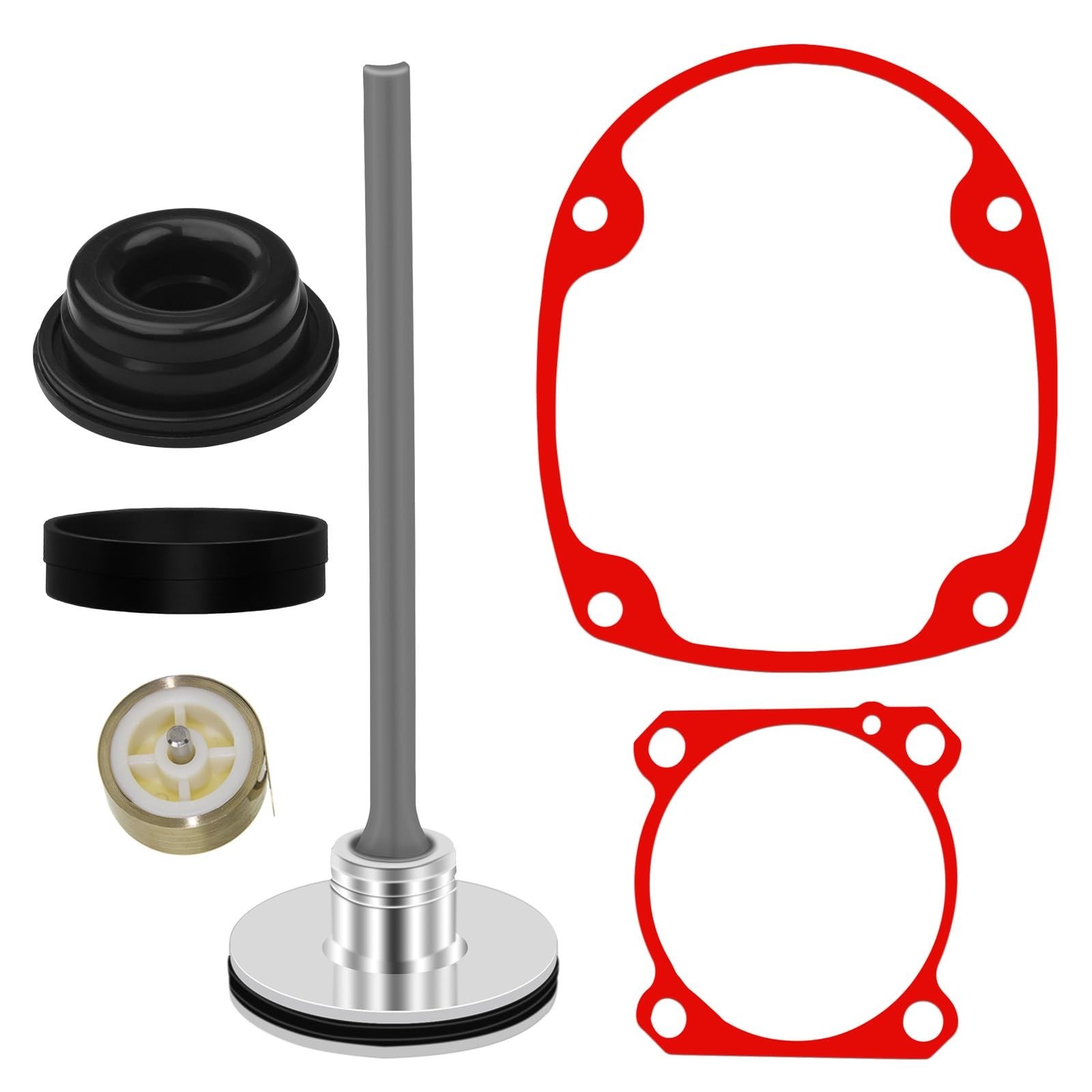 Pneumatic Air Nail Gun Parts – Driver, Bumper, Ribbon Spring, O-Ring Gasket
