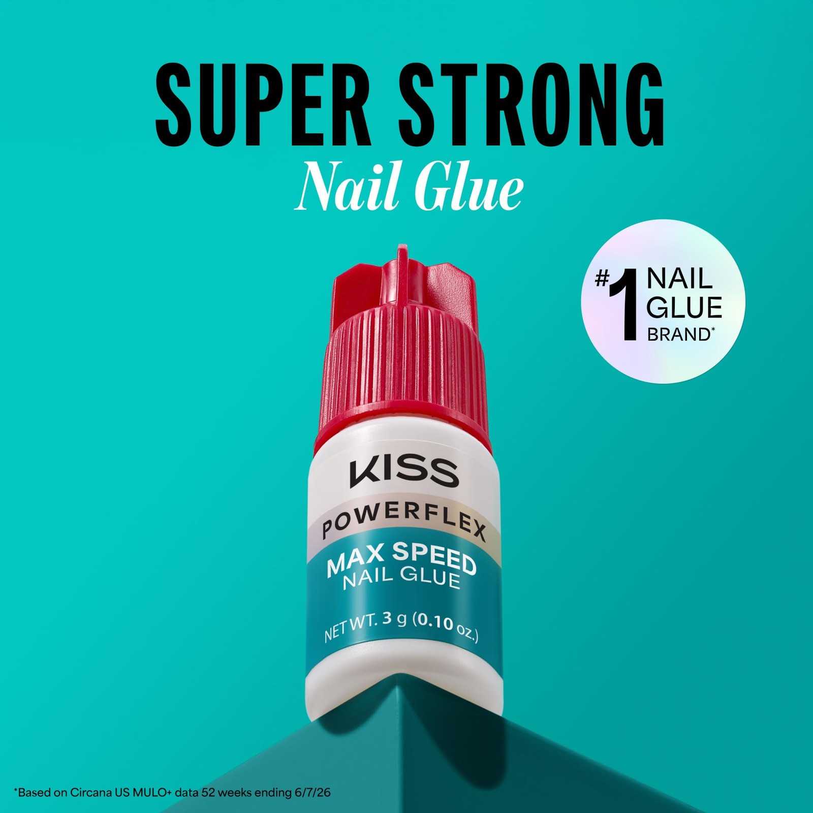 PowerFlex Maximum Speed Nail Glue – Fast Drying Adhesive for Glue-On Nails & …