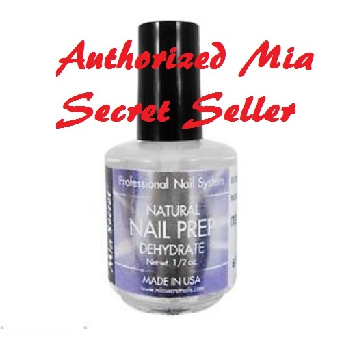 Mia Secret Professional Natural Nail prep dehydrate 0.5 oz * Authentic Brand *