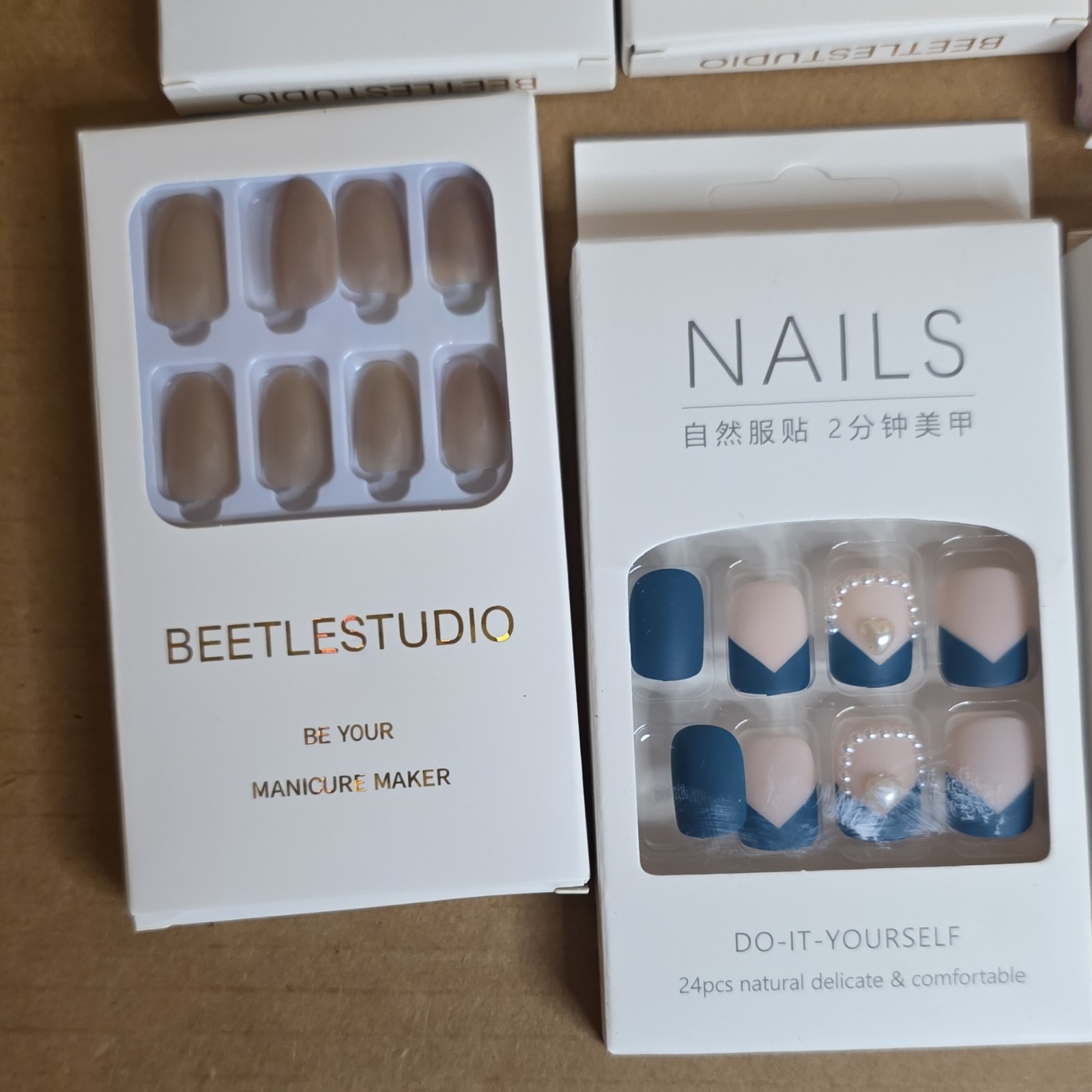 bundle #7 Press-On Nails Multicolor