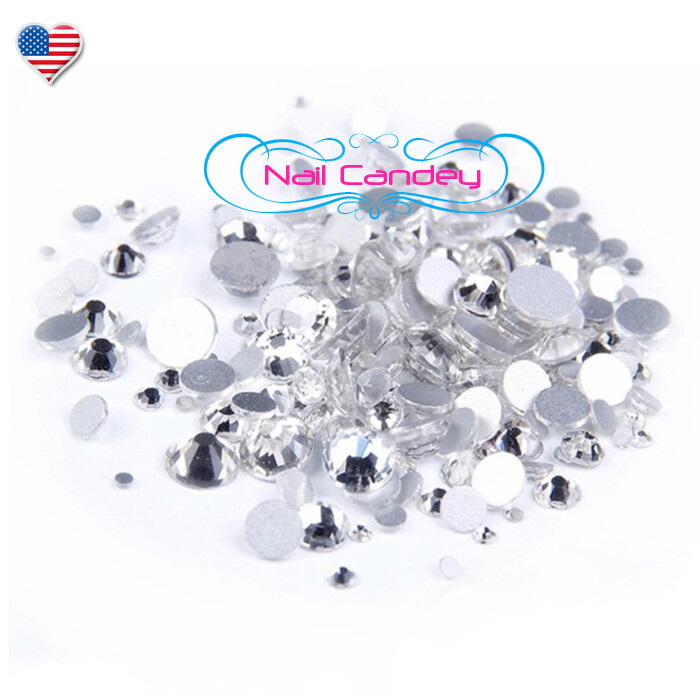 Clear 10ss Crystals For Nail Art Flatback Swarovski Rhinestones Qty.144