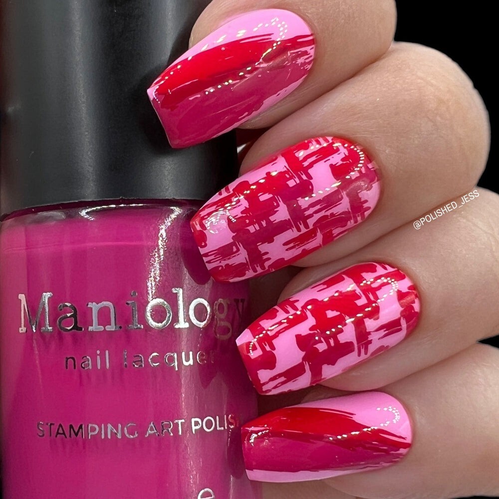 M298 Maniology Nail Stamping Plate