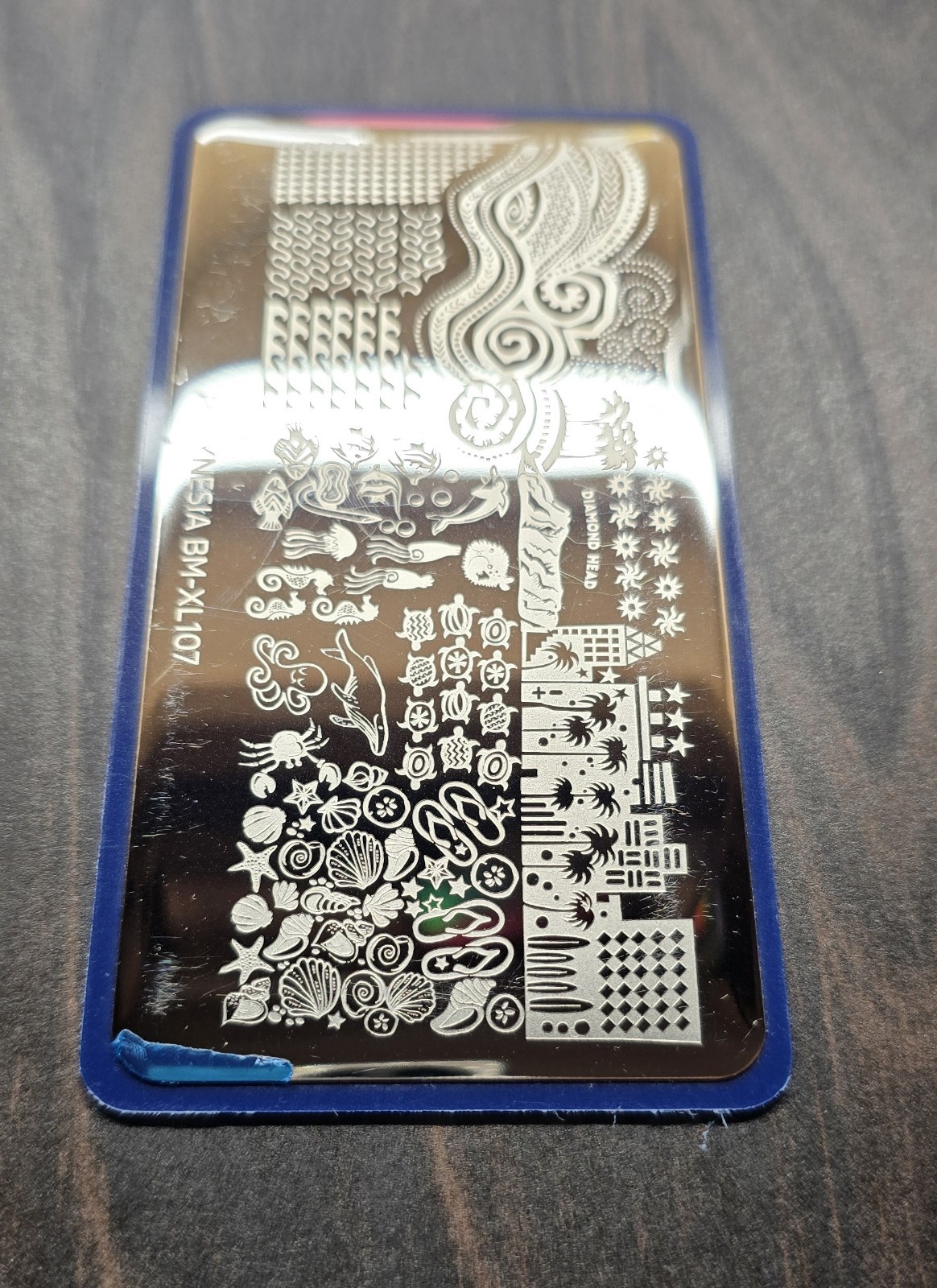 HTF Maniology Bundle Monster Polynesia BM-XL107 Hawaii Island Nail Stamp Plate