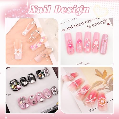 2 Boxes Metal Nail Beads (Silver+Gold), 3D 01 2 Boxes Nail Art Decos Set 13