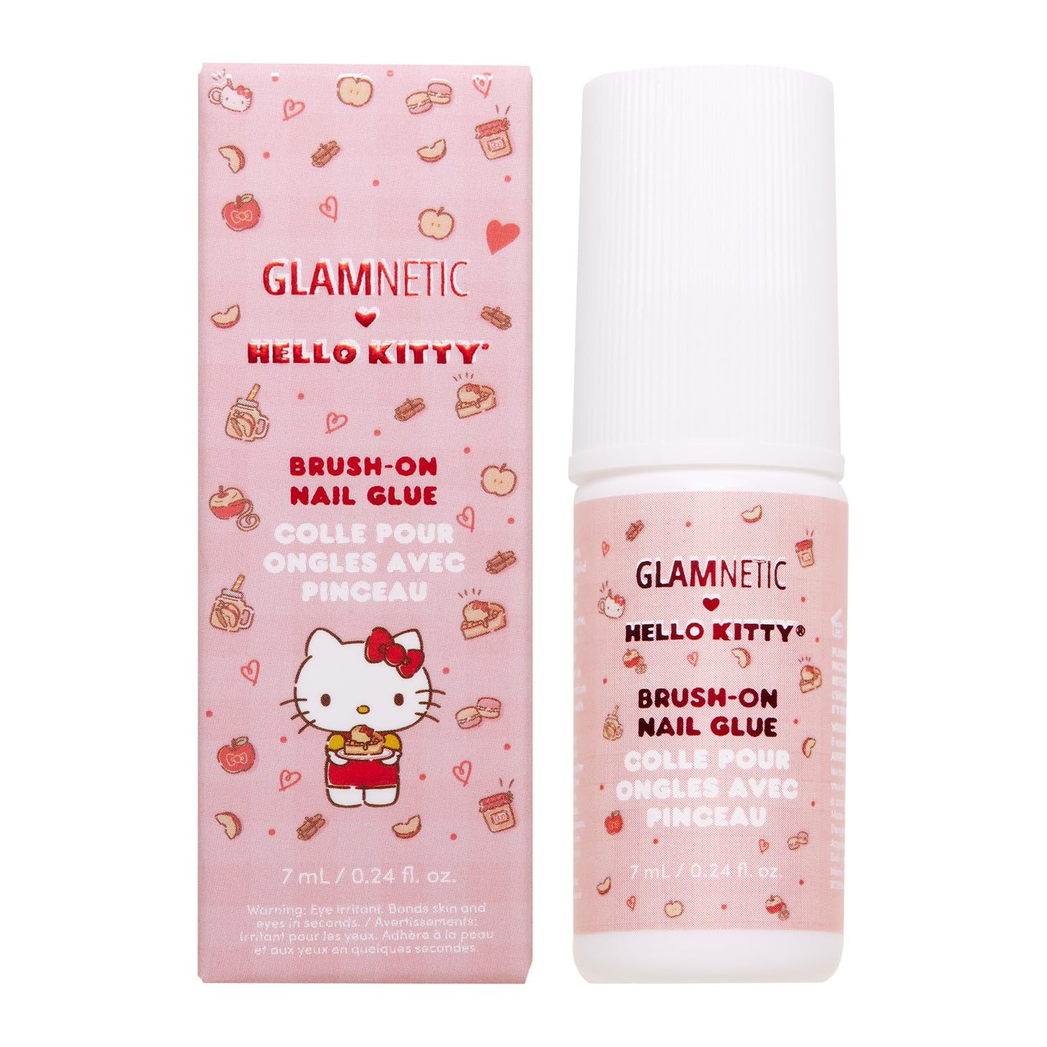 Glamnetic Super Strong Brush On Nail Glue | Mess Free, Long-Lasting, Vegan