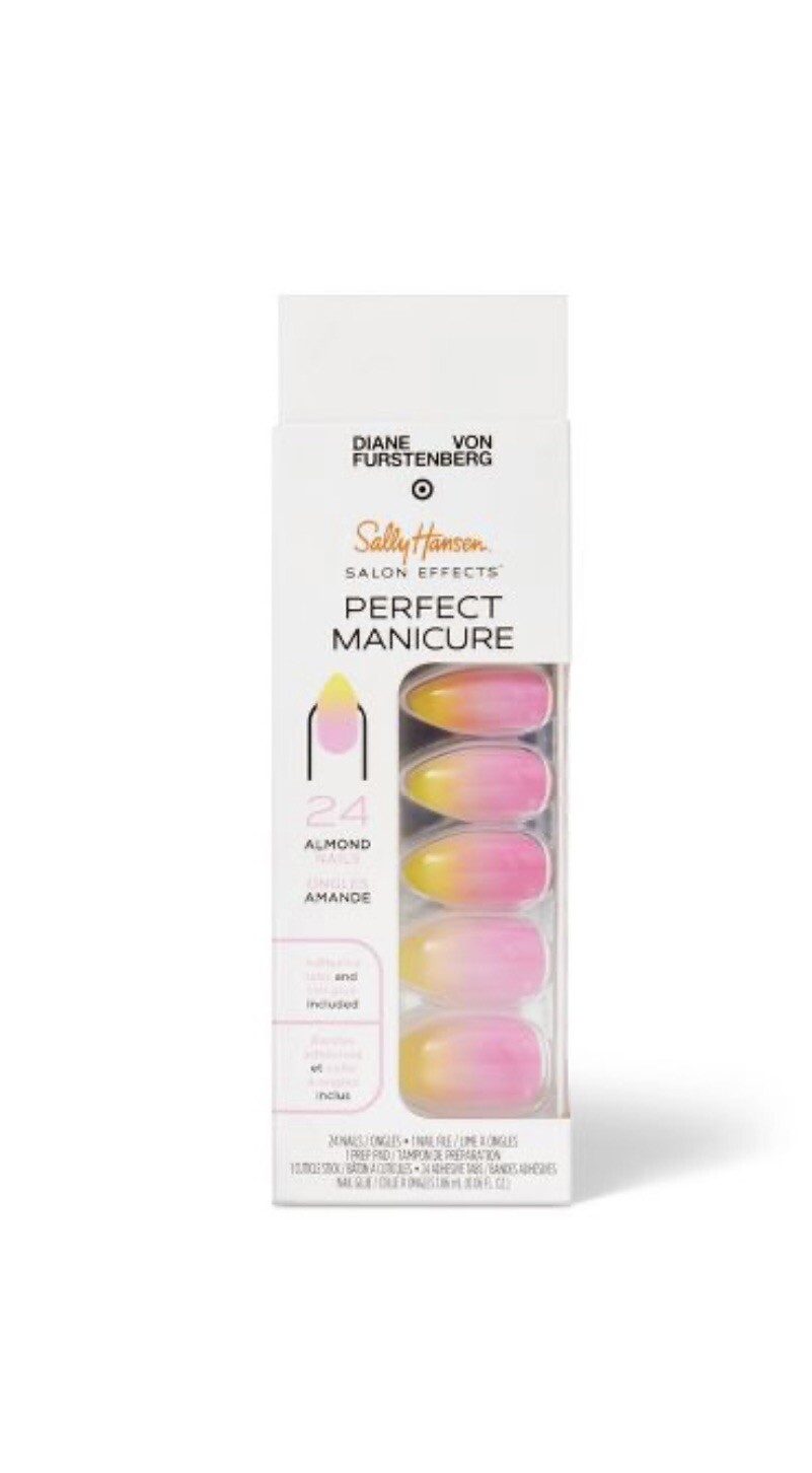 Diane Von Furstenberg X Sally Hanson 2024 RARE Adhesive Nail (4 sets) NWT