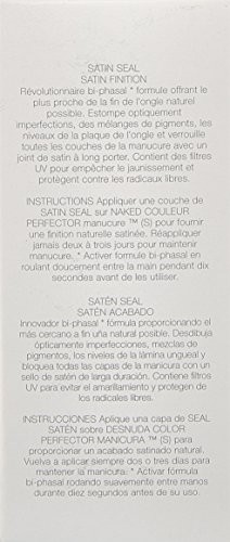 ZOYA Satin Seal Top Coat, 0.5 Fluid Ounce