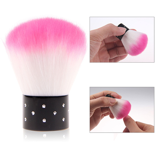 80Pcs/lot Soft Nails Brush Dust Remover Powder Cleaning Manicure Nail Tool Clean