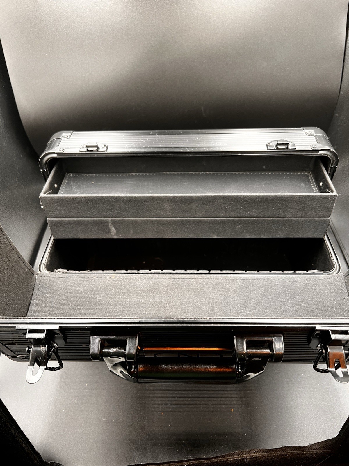 CND Nail Tech./Make Up Artist Black Hard Shell Supply Case-See desc.