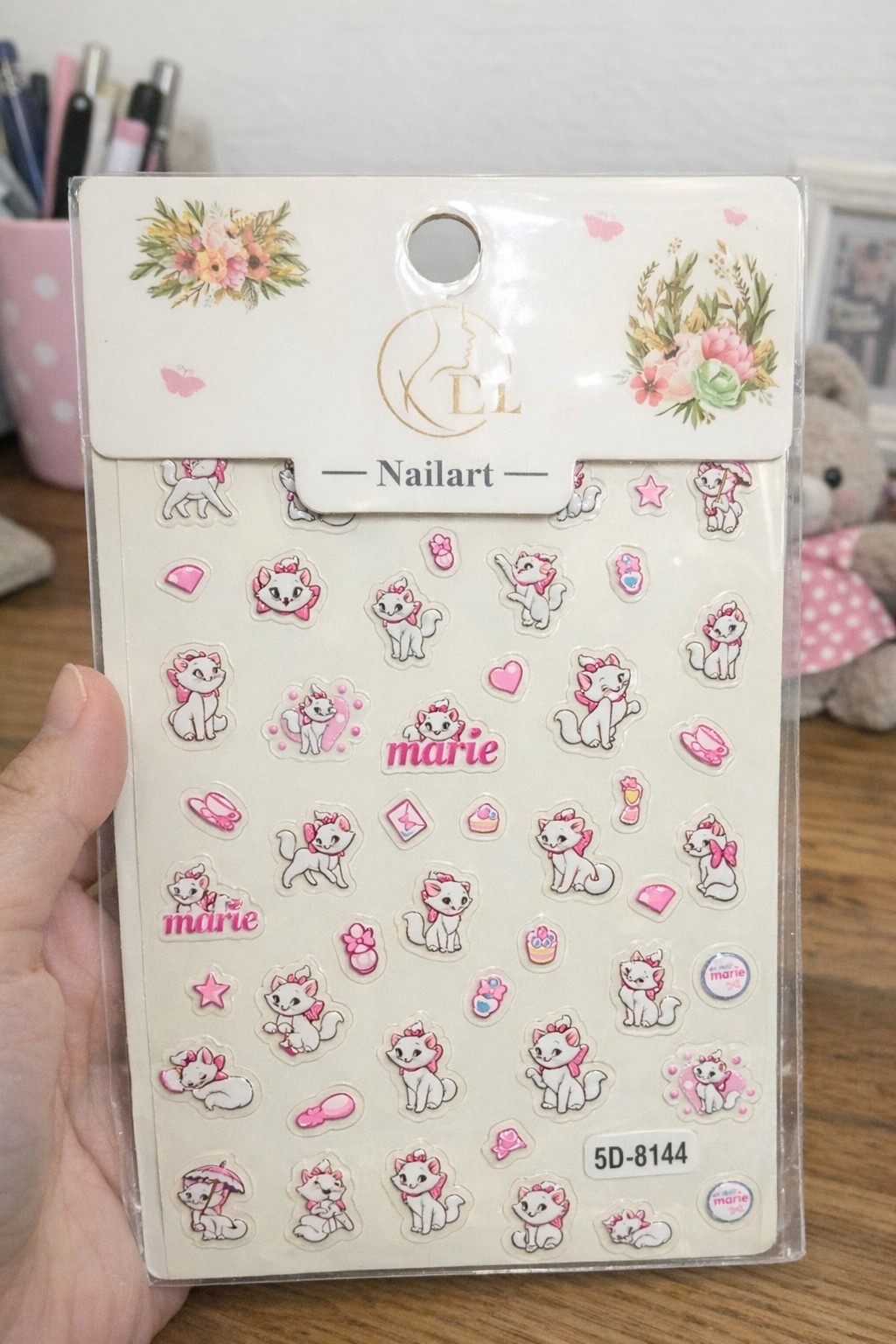 Adorable Marie Nail 5D Magic: Exquisite Embossed Art for a Salon-Quality Finish