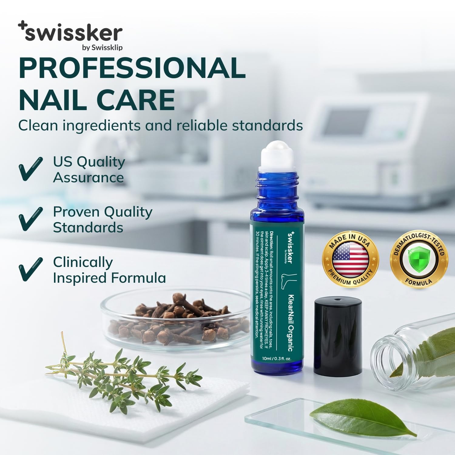 Swissklip KlearNail Toenail Stick | Medi-Care Treatment 0.3 Fl Oz (Pack of 1)