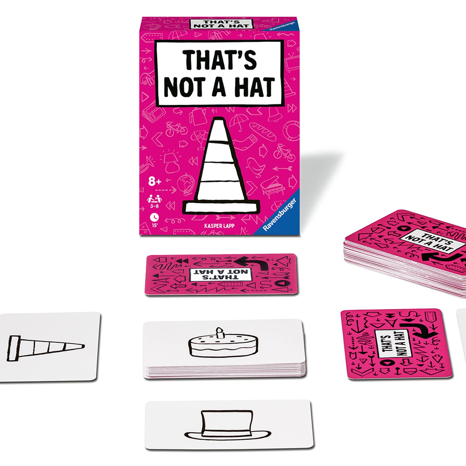 Ravensburger That’s Not A Hat – Fun Bluffing 4 x 5.1 x 1.3 inches, Multicolor