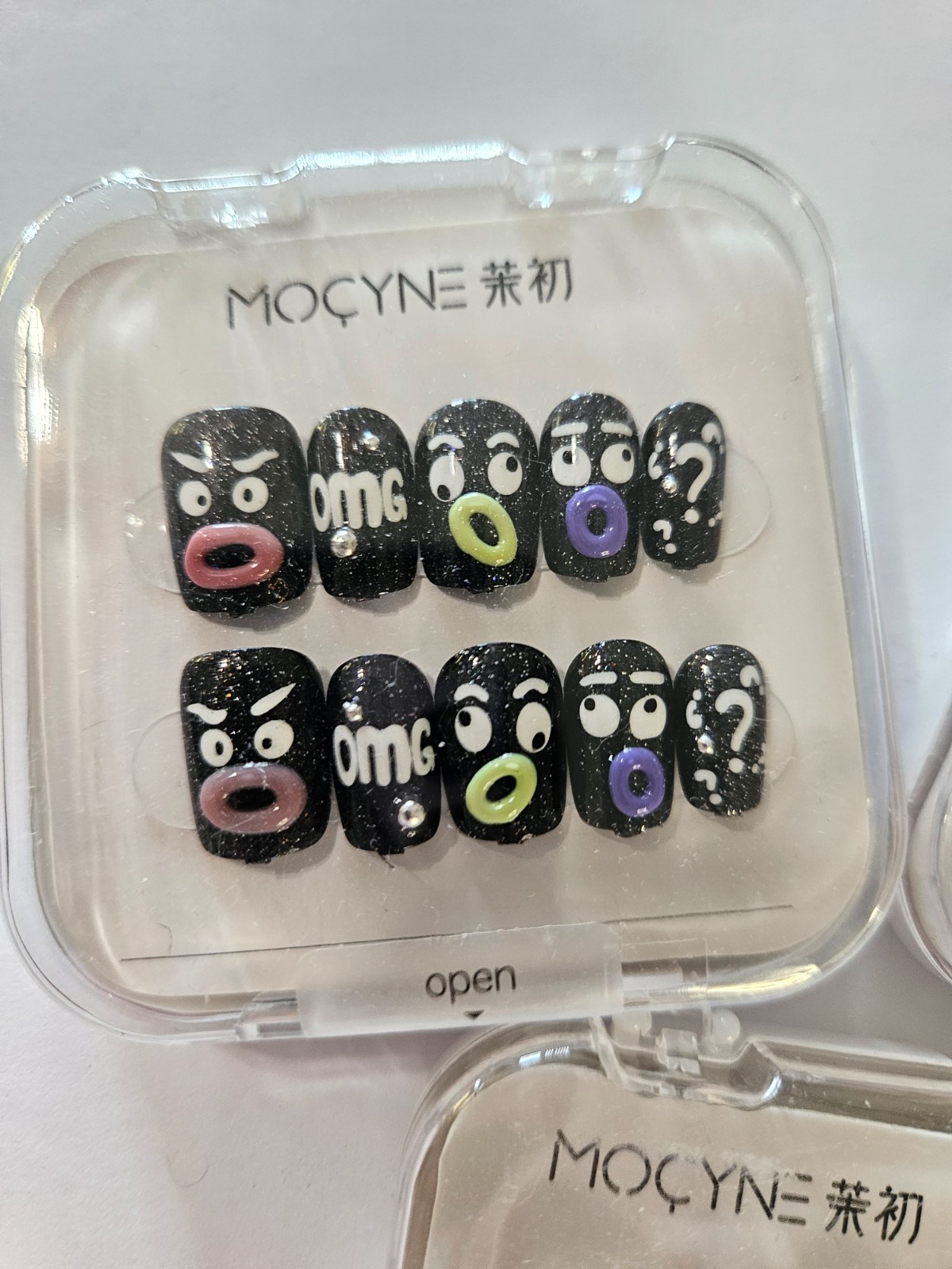 Lot of 3 MOCYNE Boutique Press-On Nail Sets Complete Kits NIB