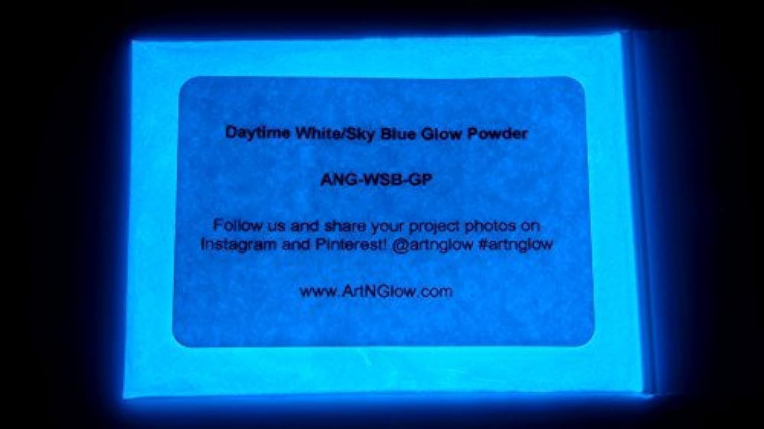 Glow in the Dark Pigment Powder – Neutral and Fluorescent Color for Art Painting