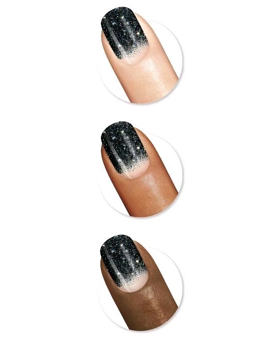 NEW Sally Hansen Nail Strips Big Tipper 32 Peel Off Salon Effects Prep Pad NIP