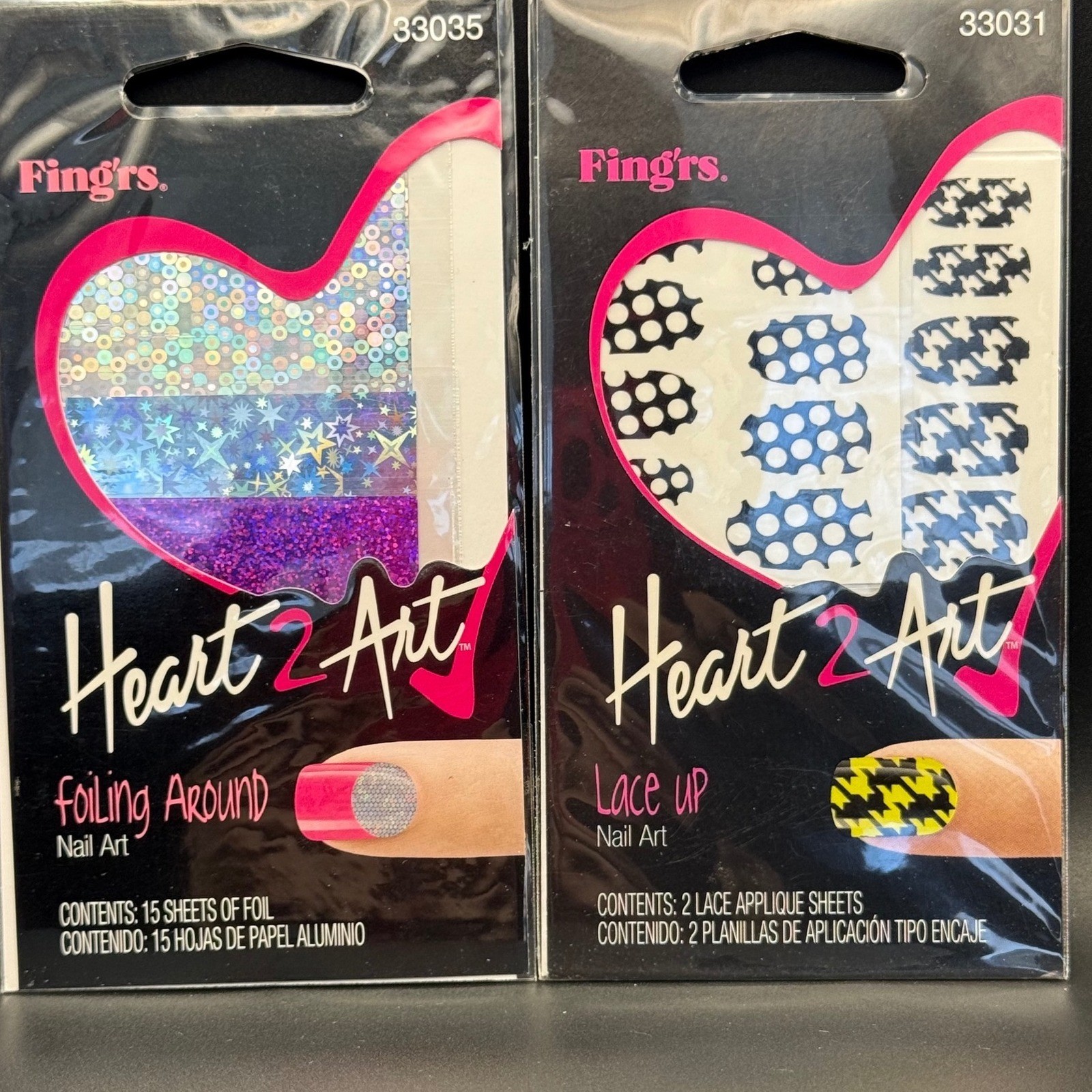 Nail Art 101 Foil Transfer Kit Lot 122277 DIY Nail Art Application Tool