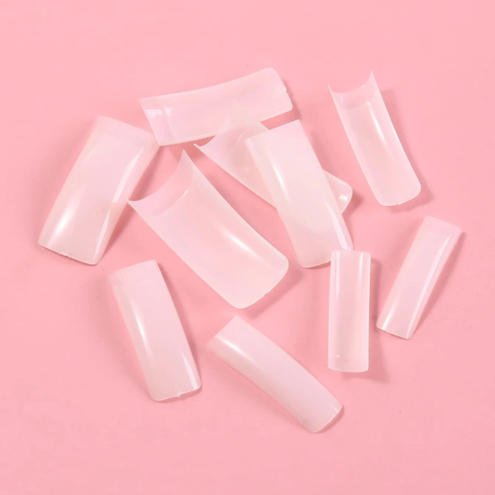 500 Pcs Fake Nails Long Square Fake Nail Press On Nails Nail Supplies for Women