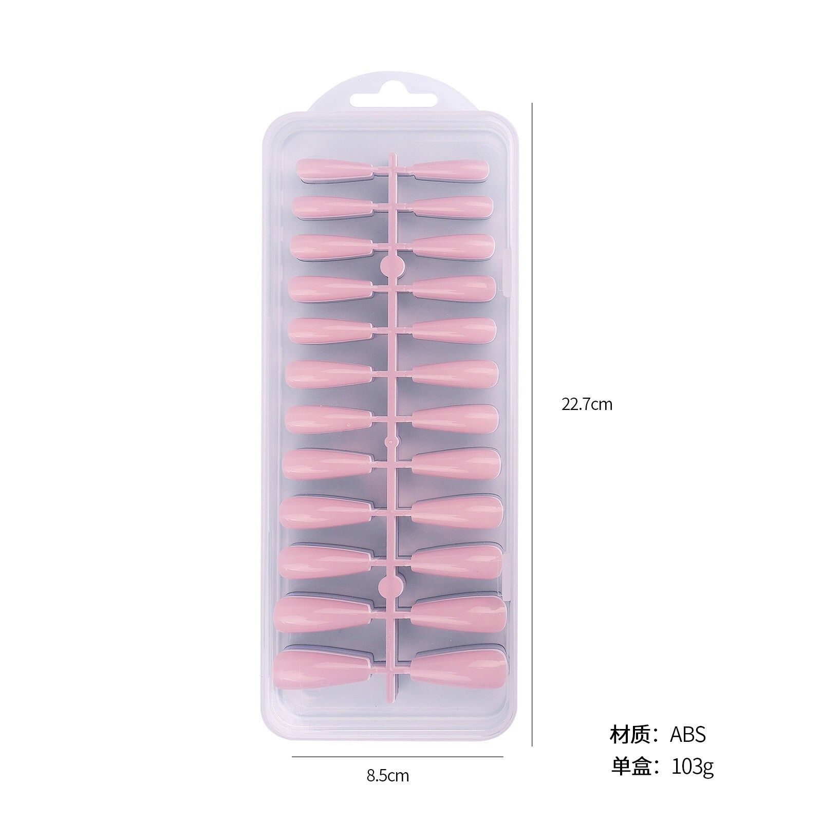 240pcs Multi-Color False Fake Long Ballerina Nail Art Tips With Box Set DIY
