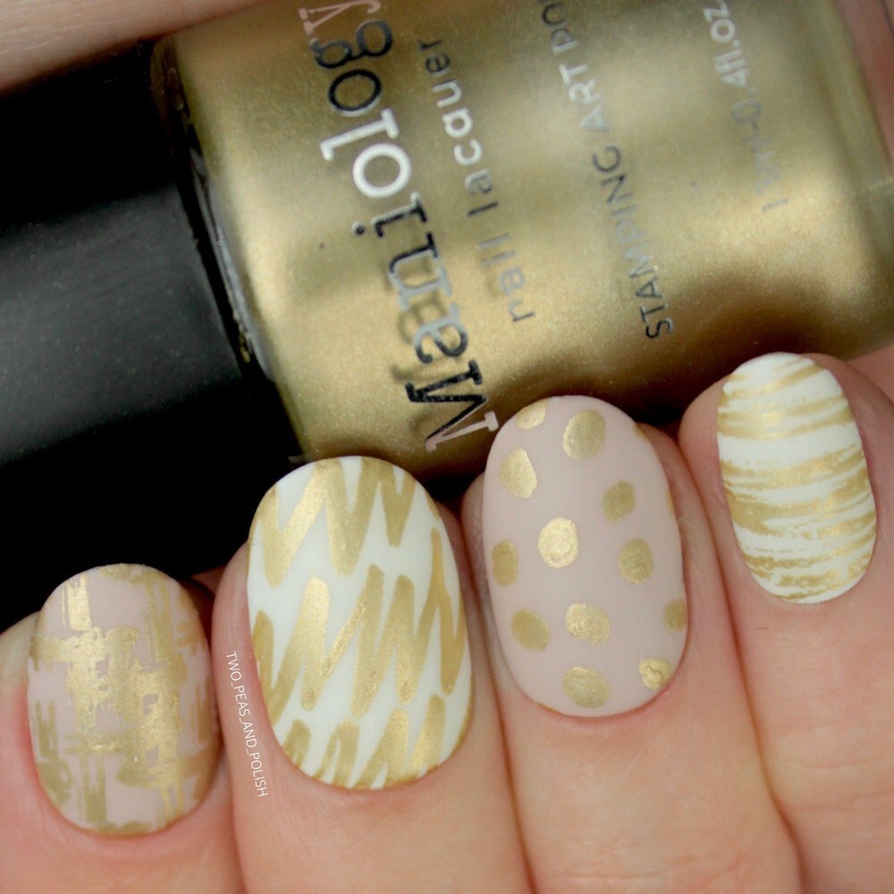 M298 Maniology Nail Stamping Plate