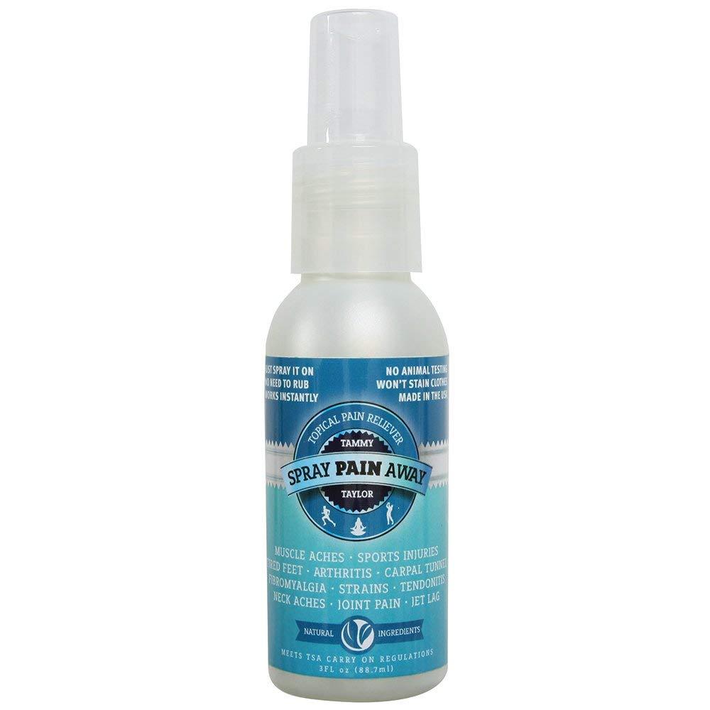 Tammy Taylor Spray Pain Away 3 oz Topical Pain Reliever Muscle Aches