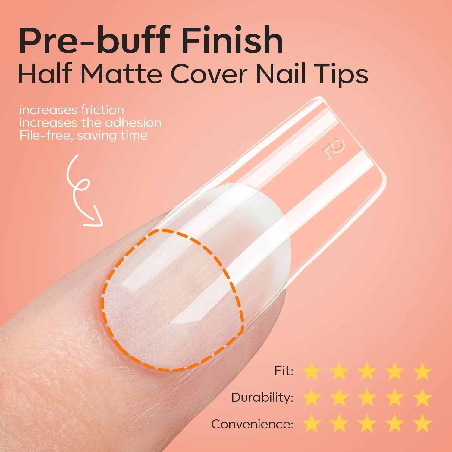 Gel X Nail Kit, Gel x Nail Tips Medium Square, 9-in-One Nail Glue & Portable U V