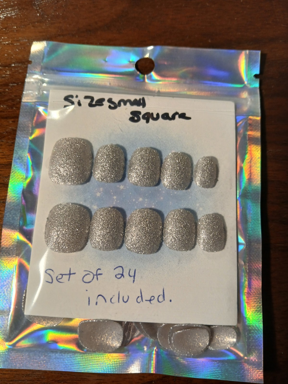 Set Of 4 Small Size Press On Nails