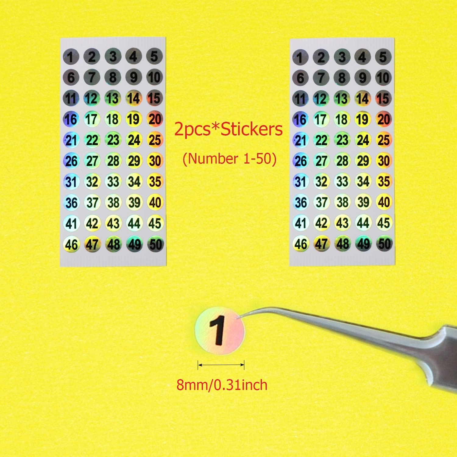 Nail Swatch Sticks with Ring for Nail Color Display Nail Art Supplies Nail Pract