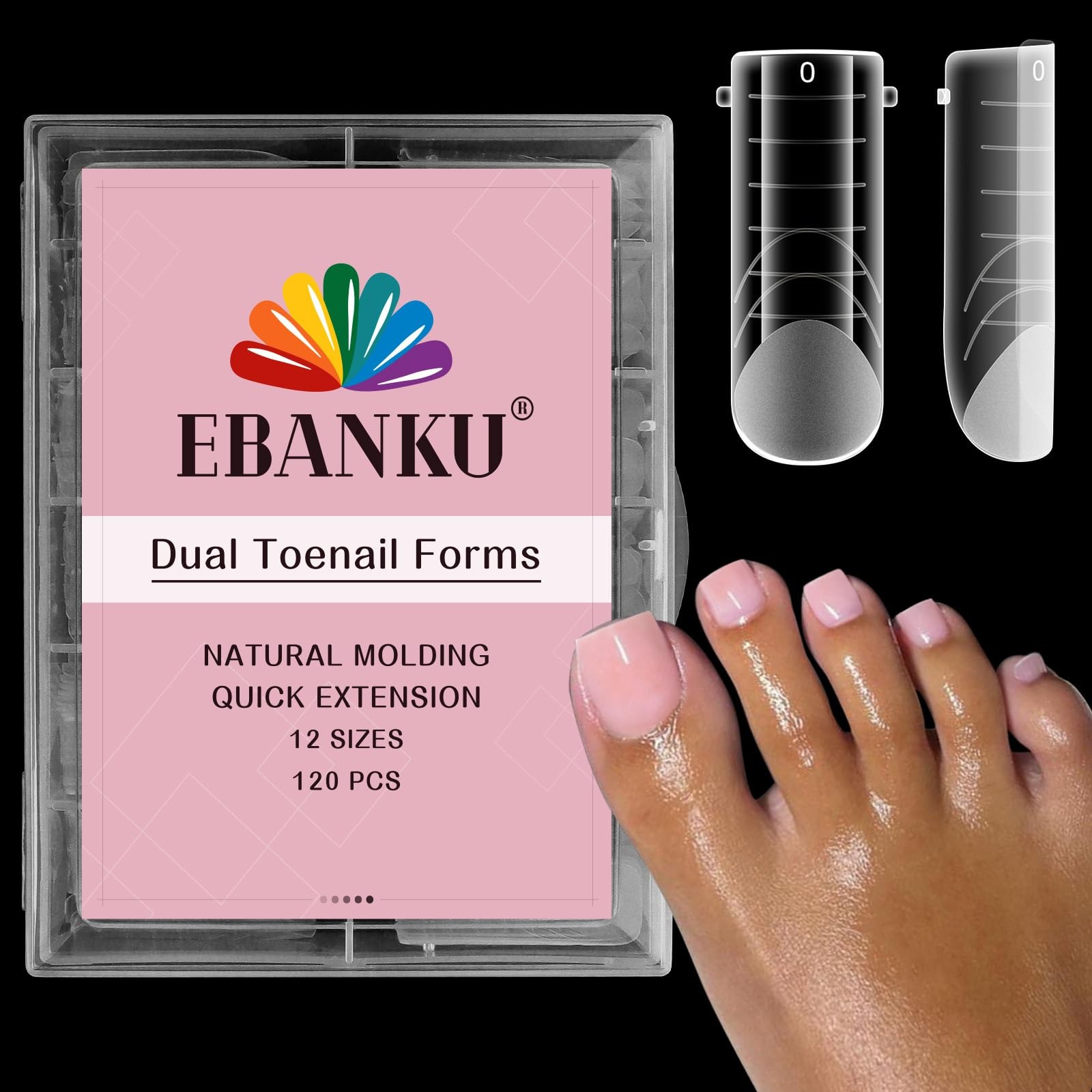 Poly Gel Toes Nail Forms