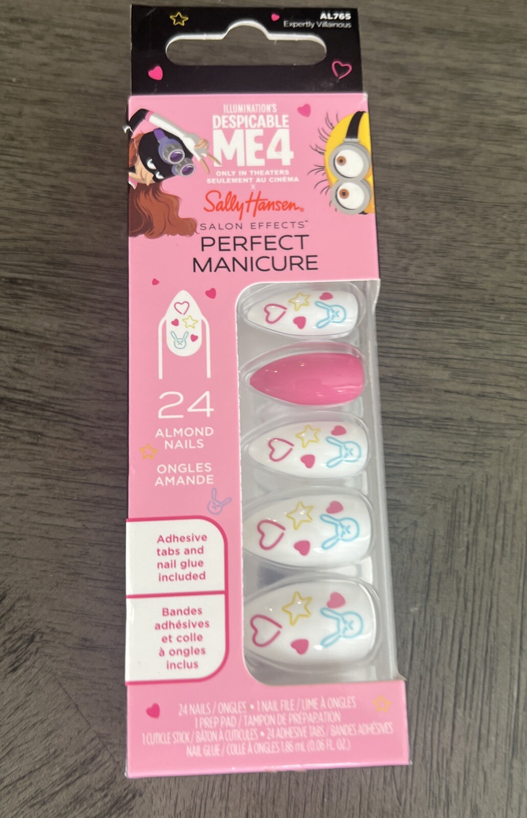 Sally Hansen Salon Effects Perfect Manicure ~ Despicable Me Expertly Villainous