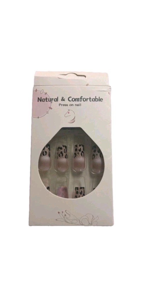 Set Of 6! Press On Nails, Resauble Nails, Natural Delicate&Comfortable