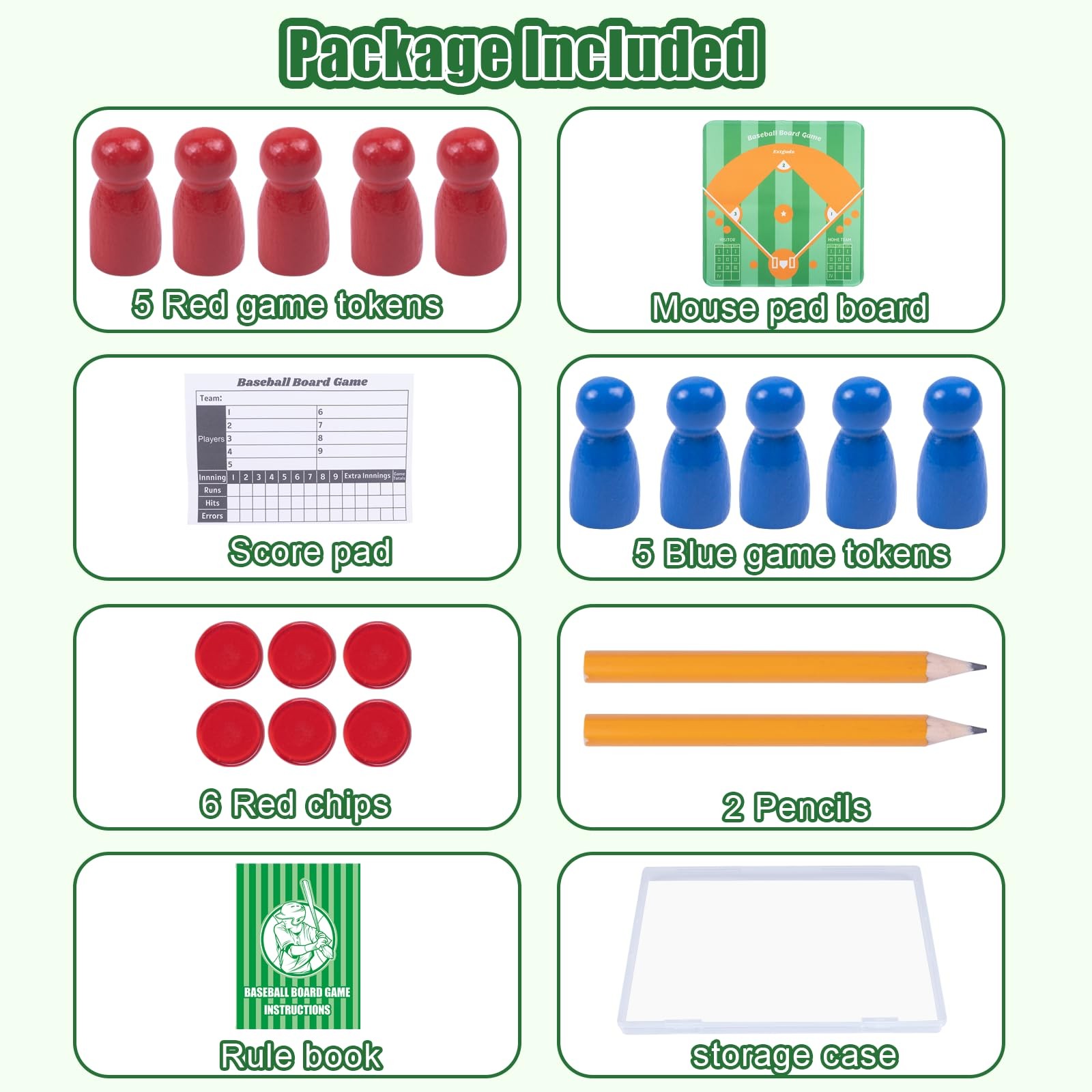 Extguds Baseball Board Game, Dice Game for Families, Parties…