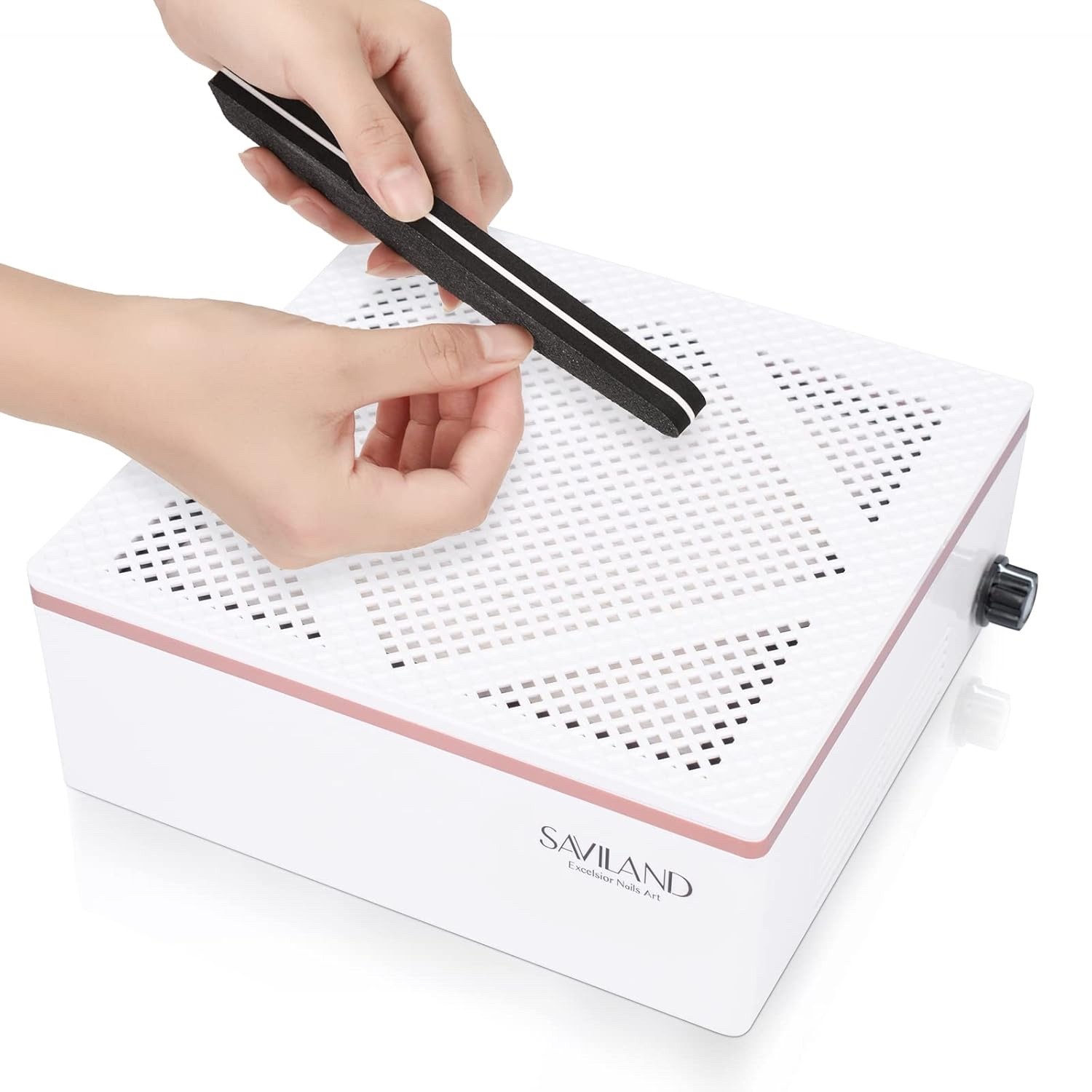 SAVILAND PROFESSIONAL Nail Dust Collector 60W Motor, Reusable Filter NEW IN BOX