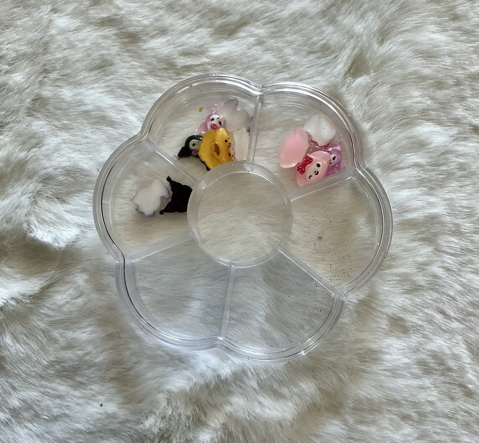 Multicolor 3D Nail Art Charms Set – Glitter, Rhinestones, Flowers, Animals