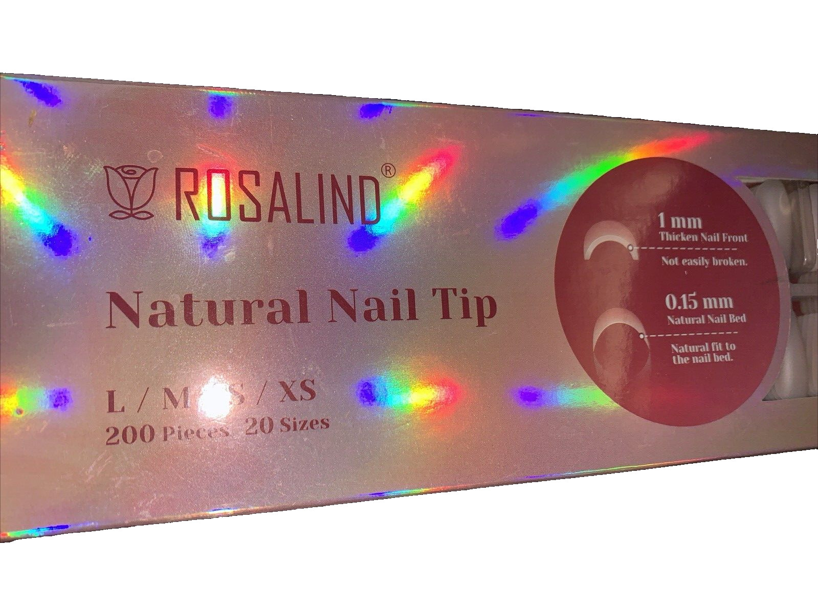 Deep Nude Coffin Nail Tips, 200 PCS Natural Brown Brown Nude Coffin Nail Tips