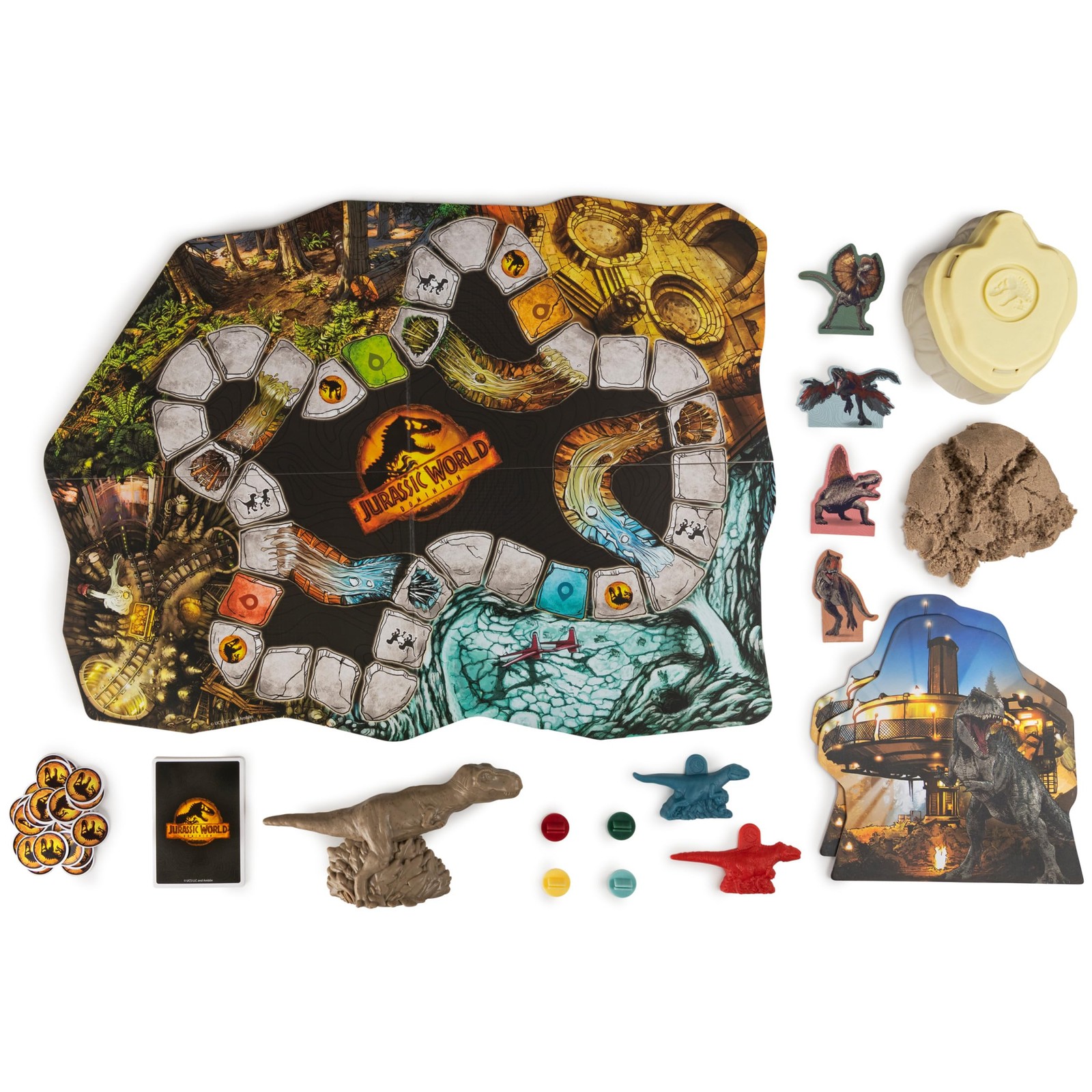 Spin Master Games, Jurassic World Dominion, Stomp N’ One Size, Multicolor