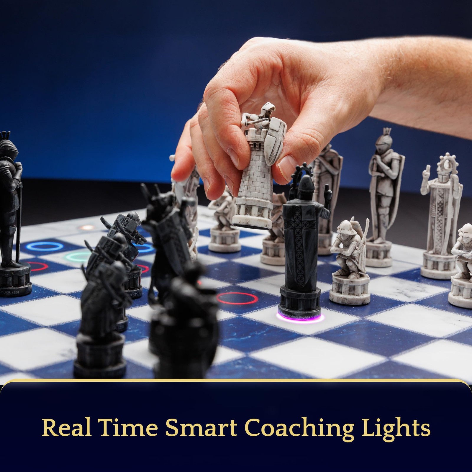 Harry Potter Electronic Chess Board Game. Standard (35mm x 35mm square size)