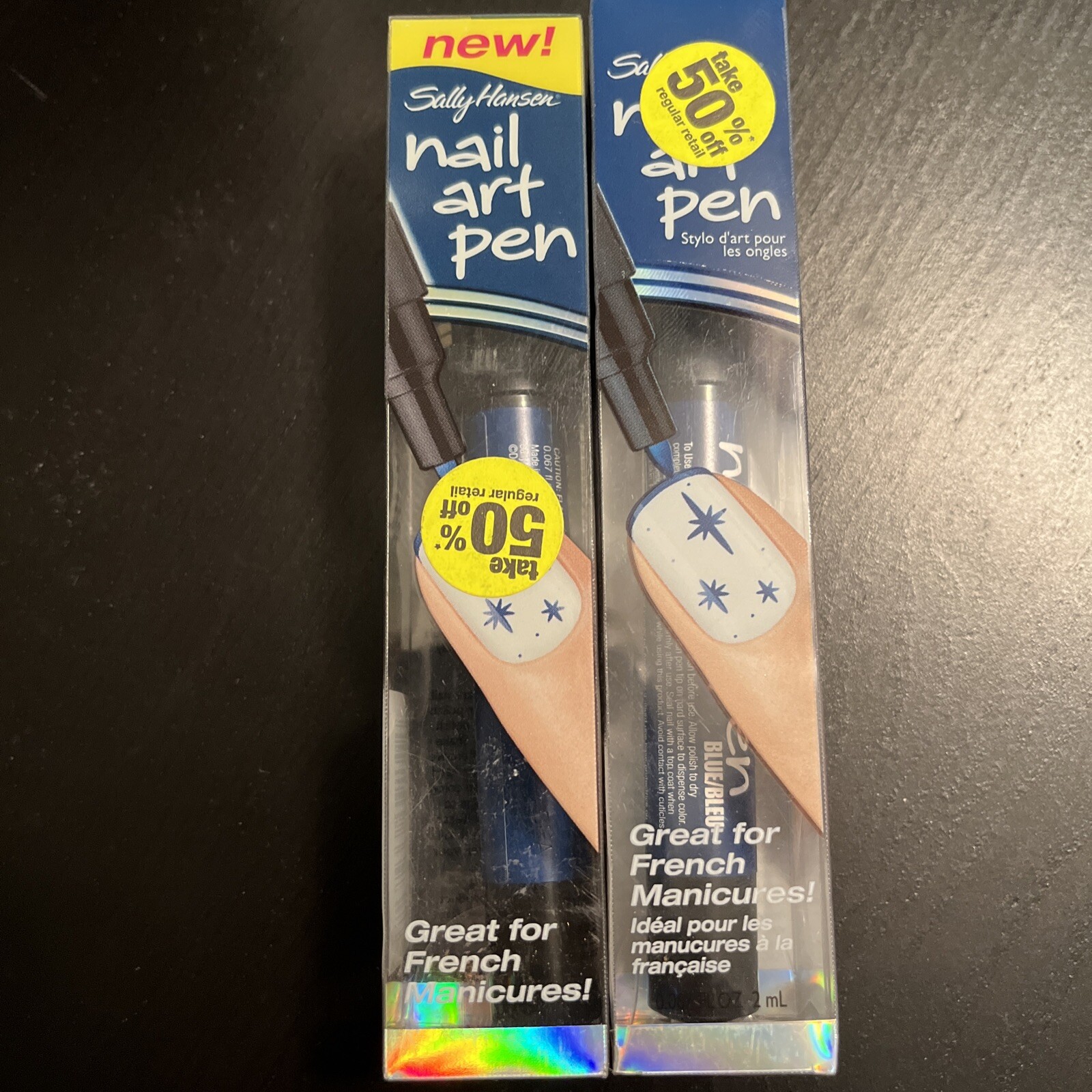 Sally Hansen Nail Art Pen #05 Blue, 2 Count