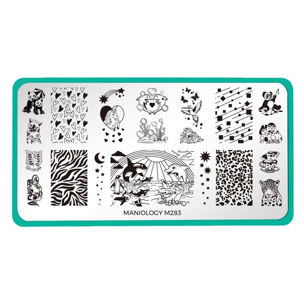 M283 Maniology Nail Stamping Plate
