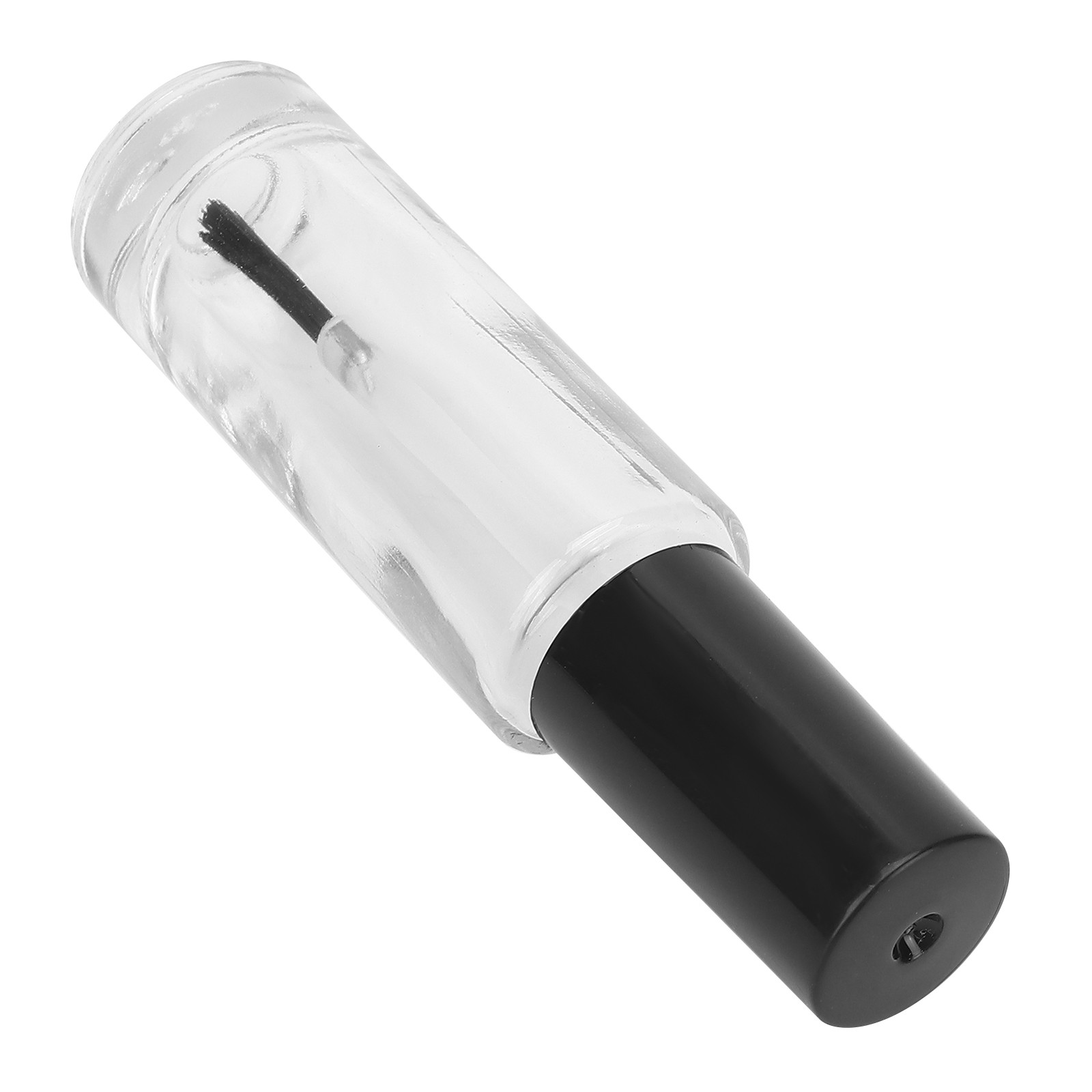 10pcs 8ml Empty Nail Polish Glass Bottles Accessory With Brush Cover Mixing